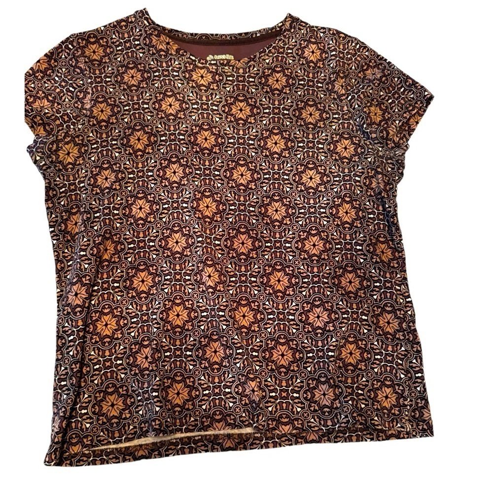 St John’s Bay brown tone shirt